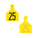 A-7002500631 - Pre-Numbered Calf Tags, Yellow