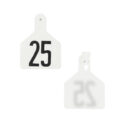 A-7002500653 - Pre-Numbered Calf Tags, White