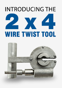 Introducing the 2x4 Wire Twist Tool