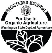 Registered Material, For Use In Organic Agriculture by the Washington State Department of Agriculture